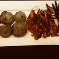 El cooksnap de Carlos Pérez Barrera cuando hizo Parrillada al horno de verduras.