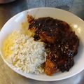 El cooksnap de analiadevas cuando hizo Contramuslos de pollo en salsa de soja y miel.