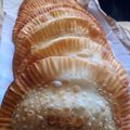 El cooksnap de Teresita Felíz cuando hizo Empanadas de Jurel (en tarro) Fritas.