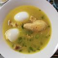 El cooksnap de Martha Fachin Teran cuando hizo Caldo de Gallina Peruano.
