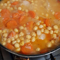 El cooksnap de Man In Black cuando hizo Merluza estofada con garbanzos.