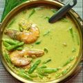 Cooksnap Muniroh Annuar semasa beliau membuat Lemak Udang dan Kacang Buncis.