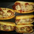 erickblossomgame34's cooksnap of when they made Meatball Subs.