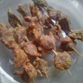 Cooksnap dari Athia Safrina untuk resep Sate ati ampela goreng balut telur