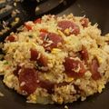 รูป Cooksnap ของ Kamolchanok Kasemsamran เมื่อเขาทำ ข้าวผัดกุนเชียง