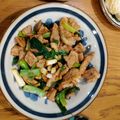 Grace Wang 的 蔥爆牛五花 cooksnap