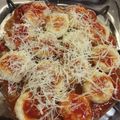 El cooksnap de Patricia Copello cuando hizo Ñoquis a la romana (de sémola).