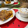 El cooksnap de Zoe Contreras cuando hizo French toast (tostadas francesas).