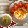 Cooksnap dari Yuanisa Pardi untuk resep Nasi Tim Ayam Jamur ~lunchbox