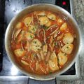El cooksnap de Paco J cuando hizo Almejas a la marinera gallega.