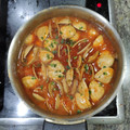 El cooksnap de Paco J cuando hizo Almejas a la marinera gallega.