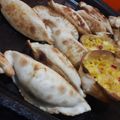 El cooksnap de Andrea Carranza cuando hizo Empanadas de humita.