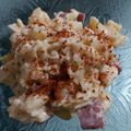 Cooksnap dari Dhisa Swastika untuk resep Makaroni keju daging asap