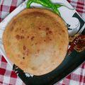 Gauri Mukesh Awasthi का कुकस्नैप जब उन्होंने आलू पराठा (aloo paratha recipe in Hindi) बनाया था।
