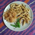 Nisha Shah's cooksnap of when they made વણેલા ગાંઠીયા (Vanela Gathiya Recipe in Gujarati).