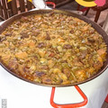 El cooksnap de armamosgroup cuando hizo Paella Valenciana de conejo y pollo.