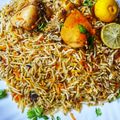 Farzana Memon 's cooksnap of when they made Chicken Biryani.