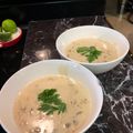Chef Weird Beard's cooksnap of when they made Cream of Mushroom Soup.