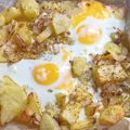 Cooksnap από Spiros Anastasiou στη συνταγή Αυγά με πατάτες στο φούρνο