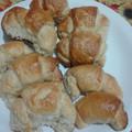 El cooksnap de Andrea Escudero cuando hizo Medialunas de grasa 🥐.