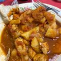 El cooksnap de Estefi Cuicci cuando hizo Pollo estofado.
