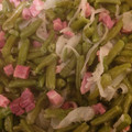 El cooksnap de Rosa Monterde cuando hizo Judías verdes con cebolla y jamón.