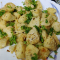 Diksha Singh's cooksnap of when they made Khatti-Mithi Fried Idlis.