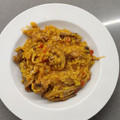 El cooksnap de Yeysmell Briquets Allende cuando hizo Arroz de montaña con butifarra y champiñones.