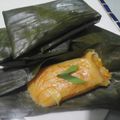 Cooksnap dari artika untuk resep Sumping waluh(nagasari labu)