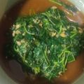 Cooksnap dari Astri Rahmalia untuk resep TUMIS BAYAM Bawang putih berkecap