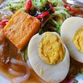 Cooksnap Julia ALeen Aireish semasa beliau membuat Laksa semudah 1 2 3🤗.