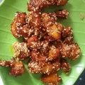 Cooksnap dari Dewi Sulistyawati untuk resep Bonchon Chicken - South Korean Fried Chicken dengan saos wijen yang nikmattt...
