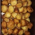 El cooksnap de Carolina Acuña cuando hizo Buñuelos con harina leudante.