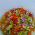 Cooksnap dari maria crishtabella untuk resep Ikan tenggiri sambal matah...pedas,gurih ,segarr...👍