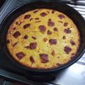 El cooksnap de Zandra Gruber cuando hizo Torta de harina de maíz, choclo y queso.