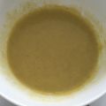 El cooksnap de Marieta cuando hizo Pure de calabacín con hojas de lechuga y picatostes.