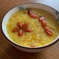 Min-Ju Wang 的 南瓜杞子小米粥 cooksnap