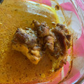 El cooksnap de eva cuando hizo Pollo asado con salsa de mostaza.