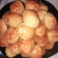 Szimiii Cooksnap-ja, amikor elkészítette a(z) Sajtfánk, sajtos pufi receptet.