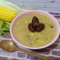 Cooksnap dari Dini Saraswati untuk resep Bubur jagung kurma
