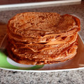El cooksnap de Monica Gomez cuando hizo Tortitas con avena, cacao y canela.