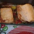 El cooksnap de Carmen Lopez Matin cuando hizo Salmón al horno súper rápido, 15 minutos.