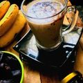 Nasim Panjwani's cooksnap of when they made બનાના, ડેટસ મિલ્ક શેક (  Banana,Dates Milk Shake Recipe In Gujarati).