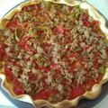 El cooksnap de Ana belen cuando hizo Coca de masa brisa con tomate, pimiento y atún.