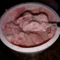 El cooksnap de Maychus cuando hizo Helado de frutilla y mora caserito sin máquina heladora. Fácil.