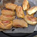 El cooksnap de mercedes cuando hizo Rollitos de jamón y queso.