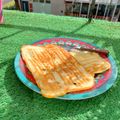 El cooksnap de Renata Falcón cuando hizo Waffles fáciles.