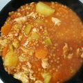 El cooksnap de Angie Perálvarez Fernández cuando hizo Lentejas con hortalizas y pollo.