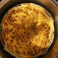 El cooksnap de Elisa Perez cuando hizo Quiche de puerro y bacon.