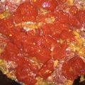 El cooksnap de Mary Jofre cuando hizo Salsa Bolognesa.
